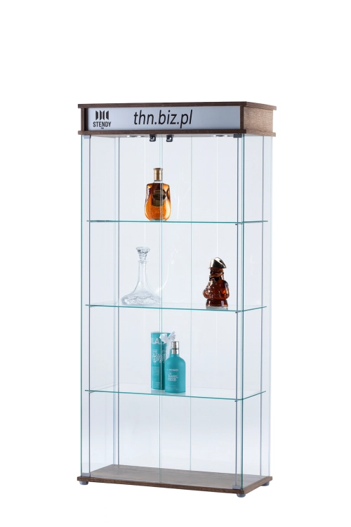 Witryna z podświetlanym logo ARIZONA